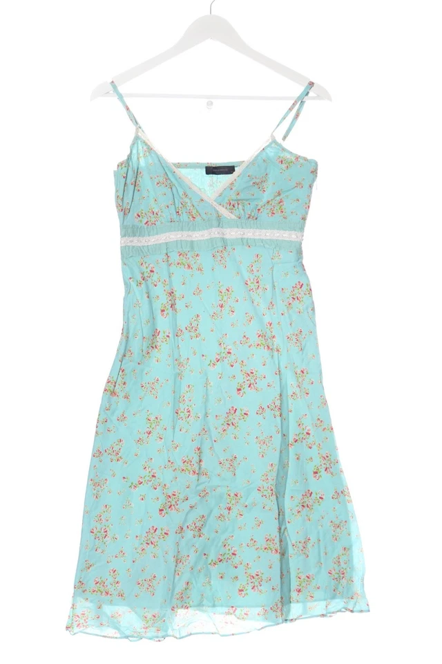 VERO MODA Vestido tipo overol Mujeres Vestido Talla EU 38 azul-rosa-verde - Imagen 4 de 4