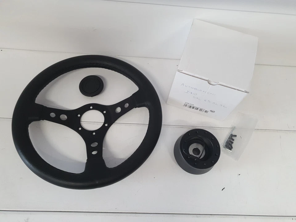 KIT VOLANTE SPORTIVO LE MANS  33 PER  AUTOBIANCHI  Y 10 DAL 1985 AL 1991 - Imagen 4 de 4