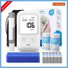 Diabetes Test Kit Blood Sugar Glucose Monitor Meter 206 Pcs Strip Tester Machine