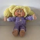 VNTG Cabbage Patch Kid Play Along 2009 PA-43 Blonde Hair Pigtails Blue Eyed Doll