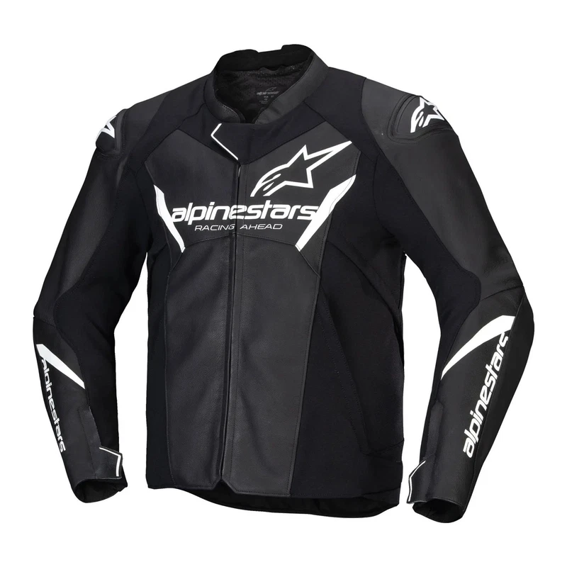 Alpinestars Faster V3 Leather Black White, photo 1 of 6