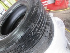 Set Of 2 P25570r18 Bridgestone Dueler Ht 685 113 T Used 1032nds