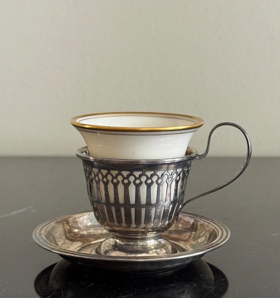 200x Messing Tasse Kettenenden Silber & Golden Für Strass