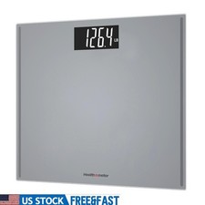 Extra Wide Digital Bathroom Scale Large LCD Display 500 lbs Auto Shut Off New