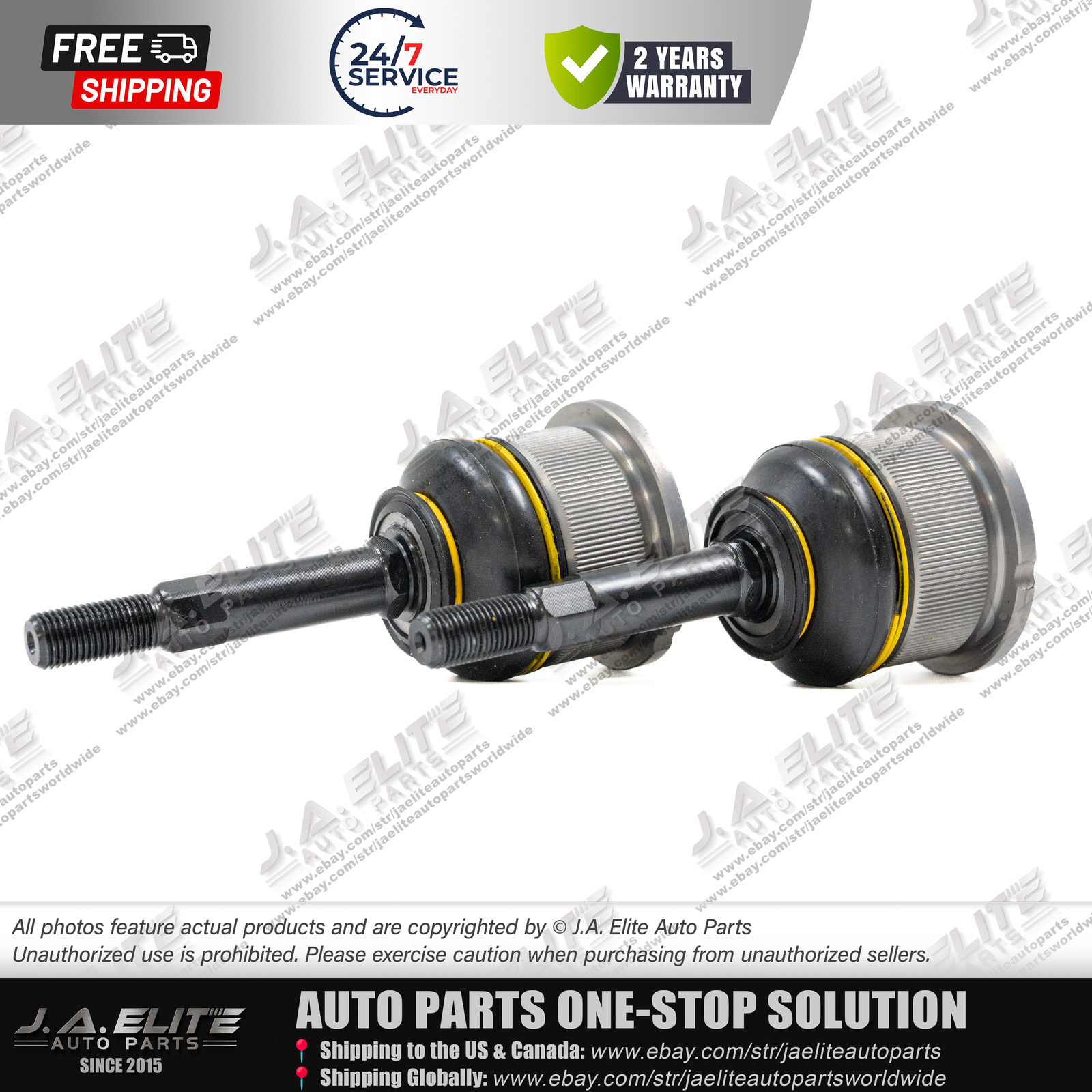 2pcs Front Knuckle Ball Joint for Rolls-Royce Phantom 31120414733