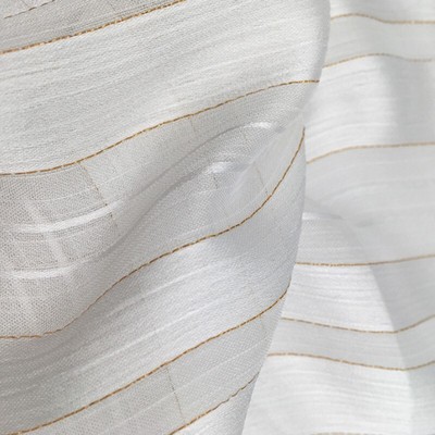 1 Meter X 1.4 Meter Satin Chiffon Gauze Gold Yarn Chiffon Fabric Natural White