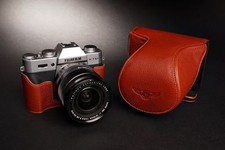 Genuine Real Leather Full Camera Case Bag Cover for FUJIFILM XT20 XT10