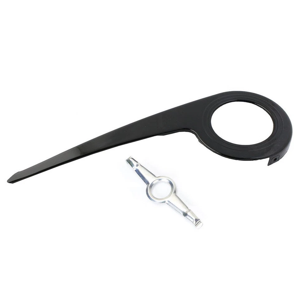 Fahrrad Kettenschutz Kettenkasten Kunststoff Kettenschützer Schwarz 38 Zähne - Bild 3 von 3