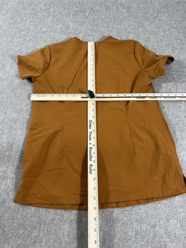 Blusa Médica Figs Extra Pequeña Naranja Adulto Mujer Camisa Bolsillo Colección Técnica Foto 4 de 4