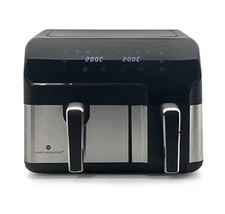 Cook's Essentials Dual Basket Air Fryer 7.7L Dual Independent Baskets 1700W
