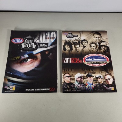 NHRA Full Throttle Fan Guidebooks 2010-11 Your Ultimate Guide to Drag Racing