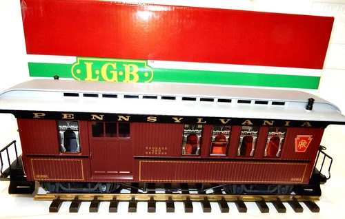 LGB G Scale 3281 Pennsylvania Combine Passenger Car in super nice shape!-w Box!