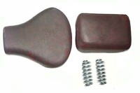 FüR Royal Enfield Kugel Electra Vorne Hinten Soziussitz Dunkel Braune Seat S2U
