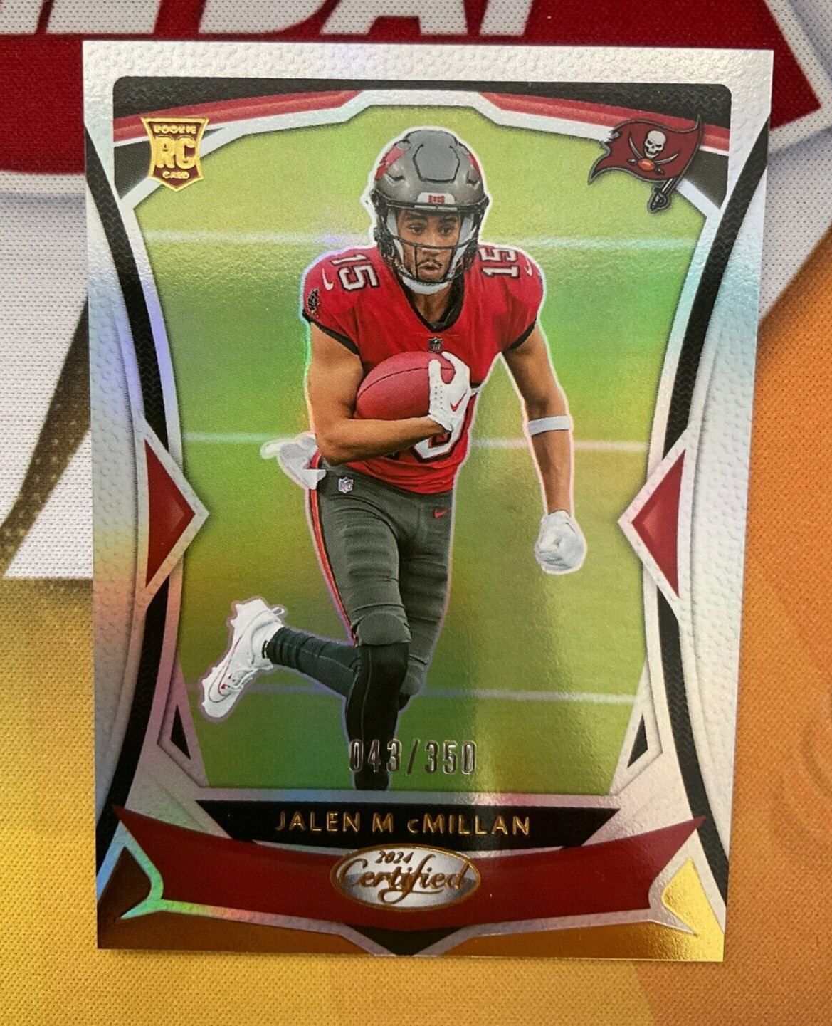 2024 Panini Certified Football #167 Jalen McMillan 043/350 Rookie RC