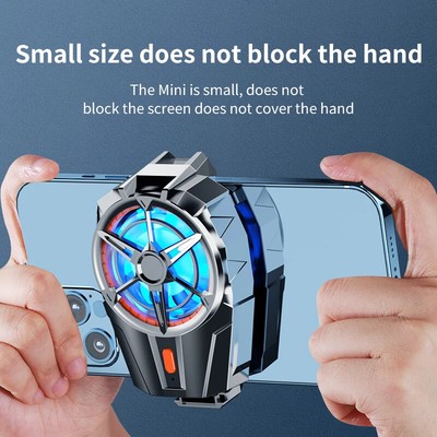 Universal Mobile Phone Cooler Radiator for iPhone/Android Game Phone Cooling Fan