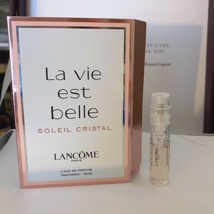 New Lancome La Vie Est Belle Soleil Cristal L'eau De Parfum Sample Size  1.2ml | eBay