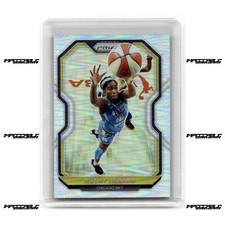 2021 Panini Prizm WNBA - Ruthy Hebard #84 Silver Prizm SP