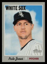 2019 Topps Heritage Nate Jones #146 Chicago White Sox Baseball Card