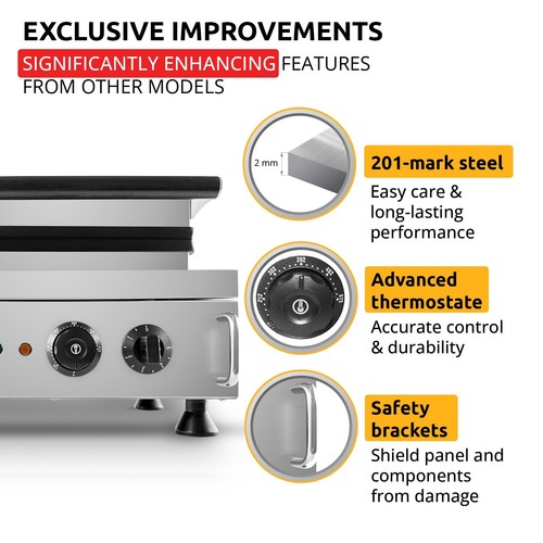 ALDKitchen Taiyaki Fish Waffle Maker | Stainless Steel | 6 Small Fish Waffles - Foto 4 di 9