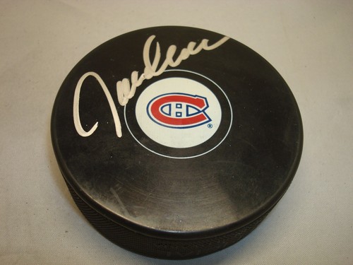 Jacques Lemaire Signed Canadiens Montreal Hockey Puck Auto. Beckett BAS COA 1C - Picture 3 of 3