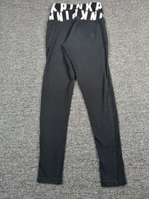 Pink Victoria Secret Pants Womens Size Small Black White Yoga 