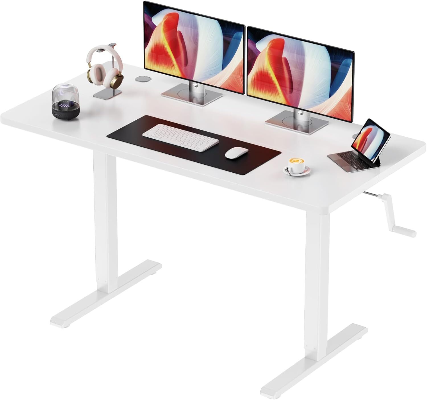 Вешалка для одежды Höhenverstellbarer Schreibtisch 120 * 60 см Вешалка для одежды Manuell