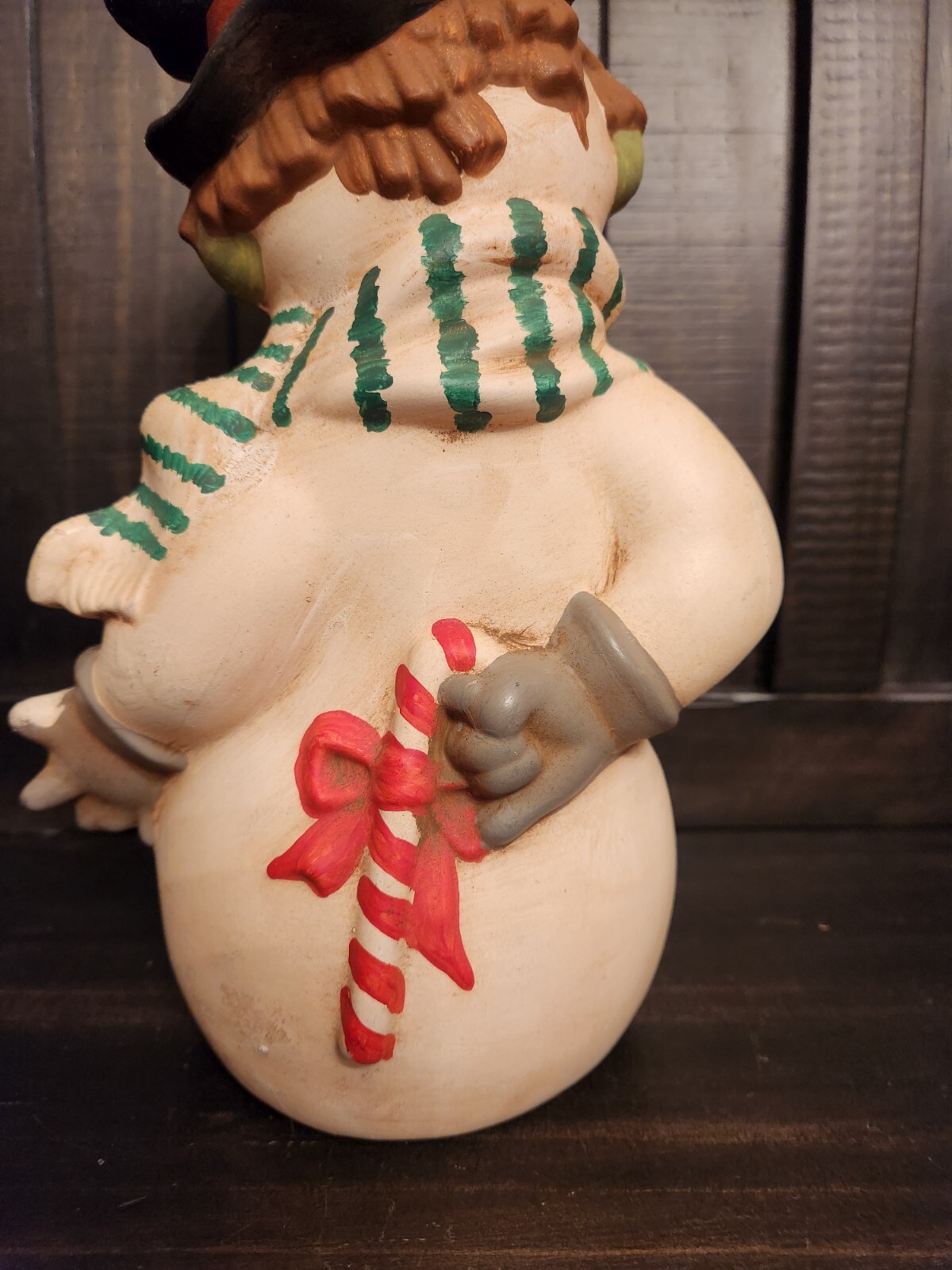 Snowman Frosty Vintage Ceramic Mold 11” Byron Molds