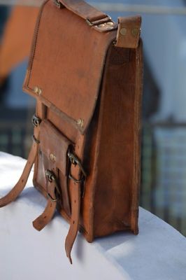 Outreo Borsa Tracolla Uomo Vintage Borse Da Spalla Di Tela Sacchetto - Foto 4