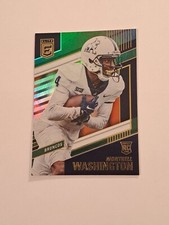 2022 Donruss Elite Green #169 Montrell Washington Denver Broncos Rookie RC