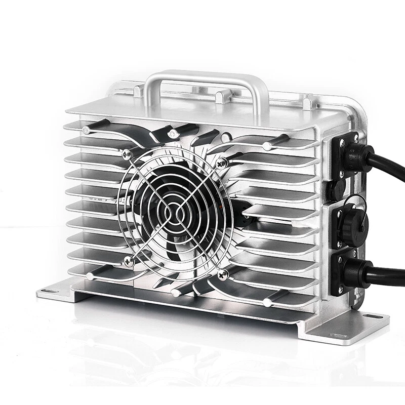 Cargador de batería de litio para carro de golf 48V 25A para EZGO Club Car Yamaha Cushman ICON Foto 4 de 4