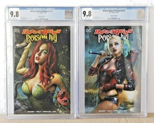 High Grade !! Harley Quinn /& Poison Ivy #1 DC 2019 Shannon Maer NYCC Ivy