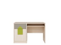 Arrow Computer Study Desk Childrens Kids Bedroom Furniture Green Beige Arrow Computer Study Desk Childrens Kids Bedroom Furniture Green Beige