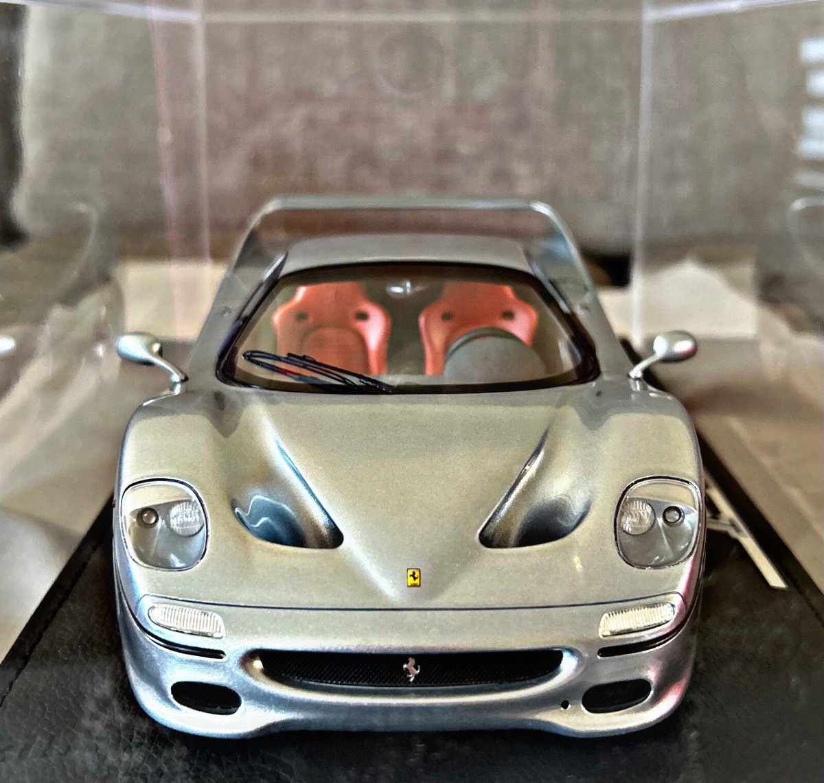 1:18 BBR FERRARI F50 COUPE GRIGIO TITANIO SILVER No D&G MR
