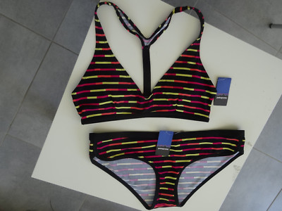 NEU Patagonia Damen Zweiteiler Bikinihose Turn Top + Paar Unterteile XL Größe