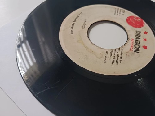 Capleton - Long John / Version Vinyl 45 - 1991 Red Dragon - Jamaica - Picture 6 of 6
