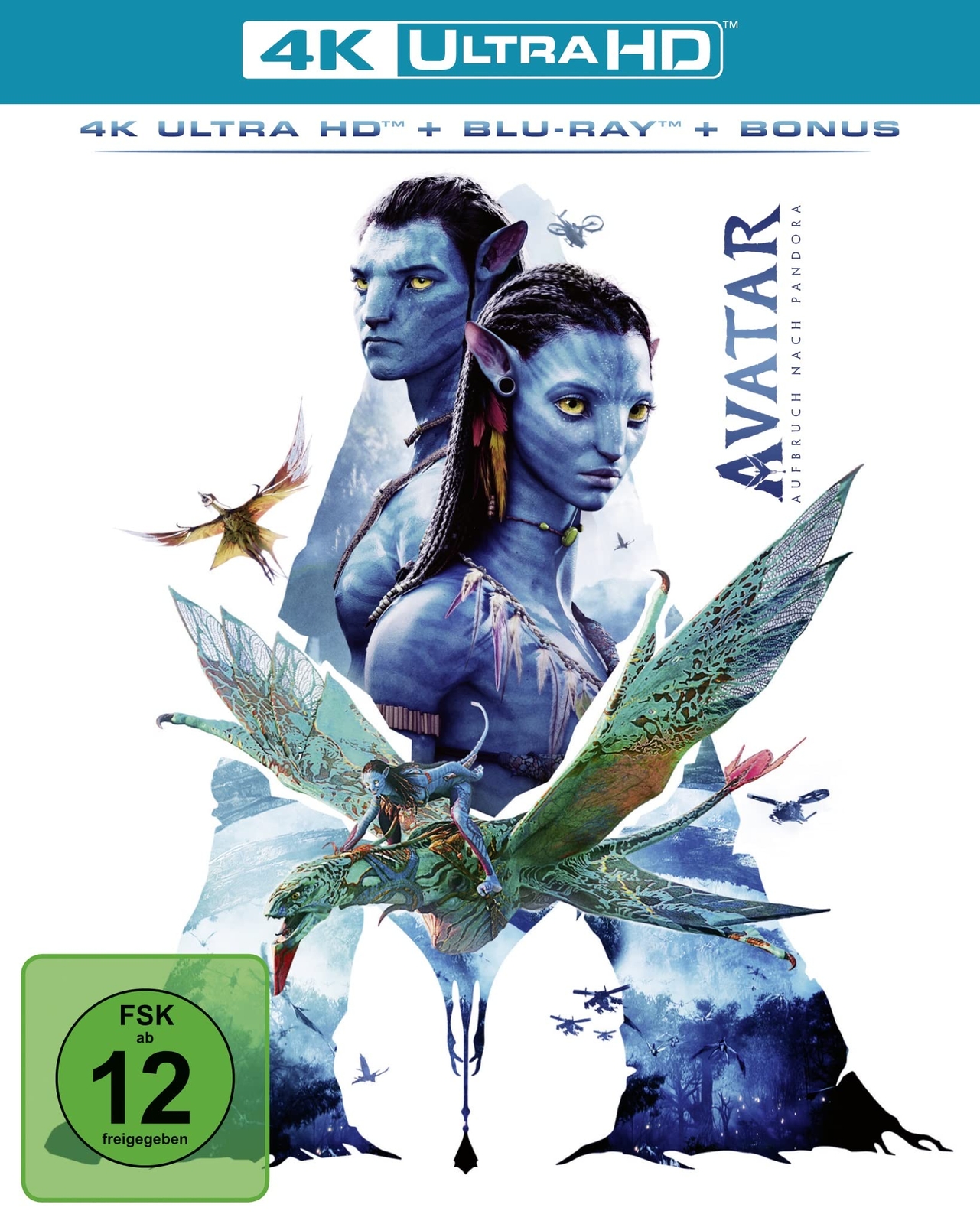 Avatar: Aufbruch nach Pandora (4K UHD Blu-ray) Weaver Sigourney Lang Stephen Zoe