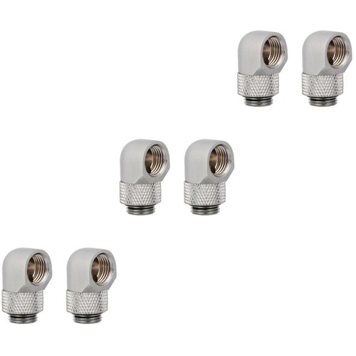 Set of 3 Rotating Elbow Joint Cooling Fittings Pc Cooler Connector - Afbeelding 10 van 12