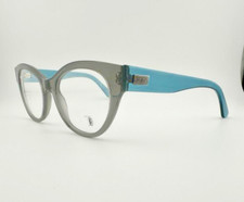 Tod's Eyeglasses Frames TO 5151 005 4-2.5 Transparent Grey Blue 51-19-140 Italy
