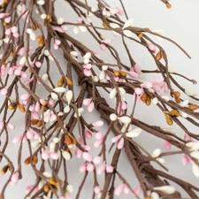 54" Long Hand Wrapped Sweet Blossom Pip Berry Garland