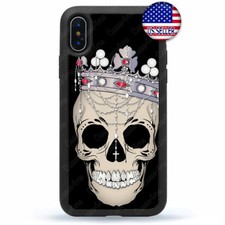 Reaper Skull Death Case Cover For iPhone 17 16 15 14 13 12 Pro Max Plus