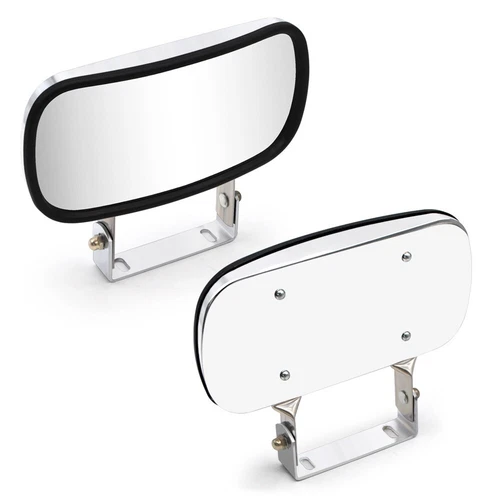 Over-The-Door Convex Mirror Stainless Steel Peterbilt, Kenworth Freightliner 4x8