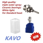 Ceramic Cartridge Bearing Turbine LED Dental Push Button Handpiece Hot