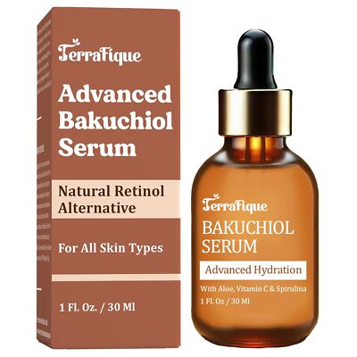 Advanced Bakuchiol Serum - Anti Aging Face Serum With Aloe Vera - 1 fl oz