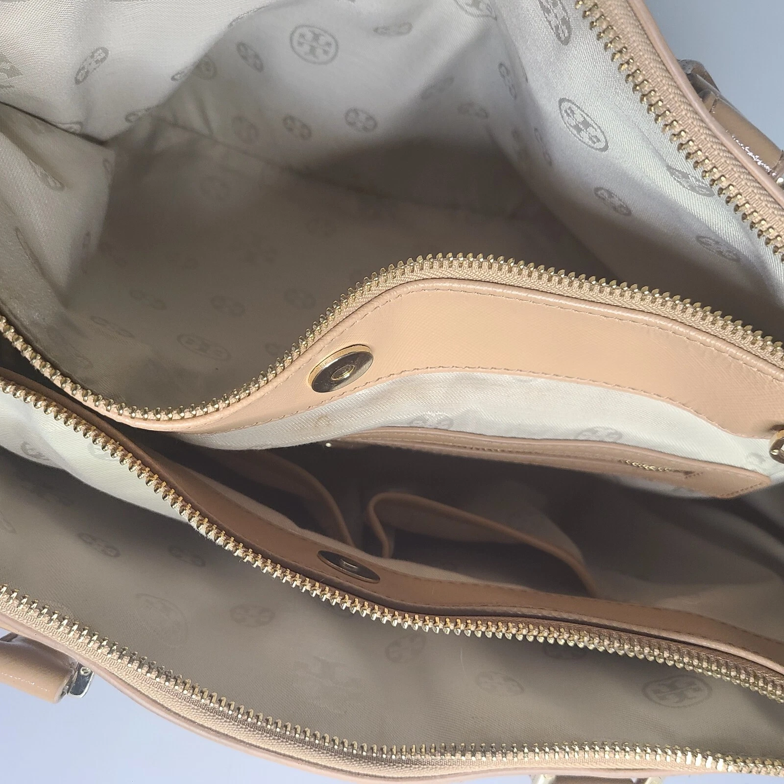 Borsa a tracolla Tory Burch Robinson doppia cerniera con cinturino a tracolla