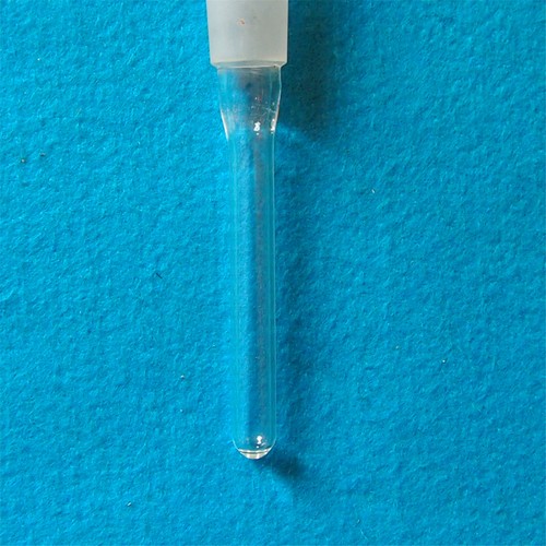 Deschem 24/29 Glass Thermometer Adapter 100mm Stem Wide Open Mouth Lab Glassware - Picture 3 of 6