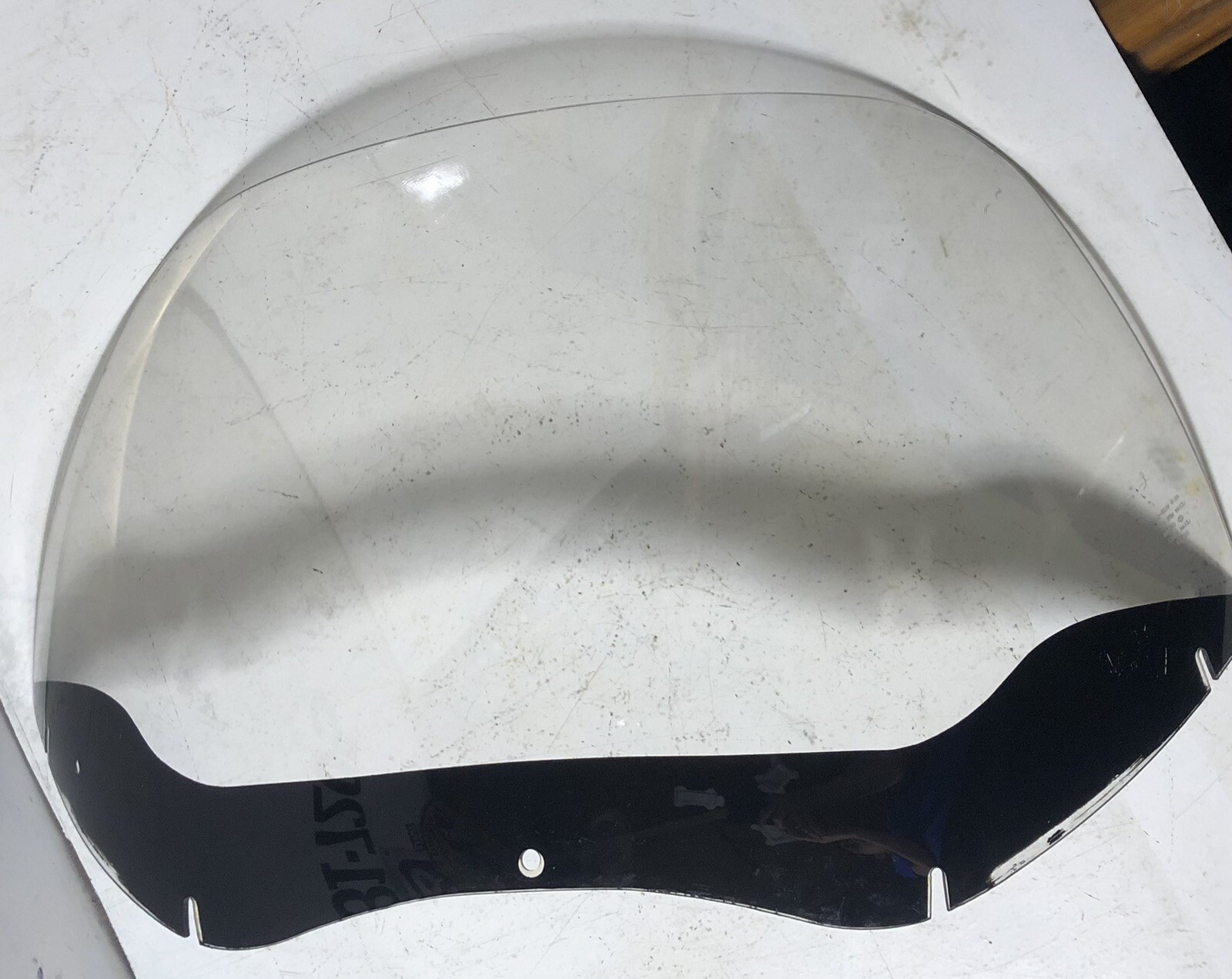 HARLEY DAVIDSON AS 6 M125C WINDSHIELD 17” LEXAN MFR 112 ROAD GLIDE DOT 94 eBay