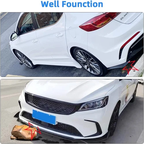 For Mazda CX-3 CX-5 CX-7 Front Bumper Lip Splitter Lower Spoiler Side Skirt