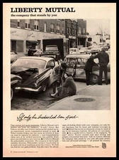 1961 Liberty Mutual Car Insurance "If Only The Brakes Had Been Fixed" Print Ad