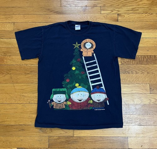South Park Christmas Tee Navy Medium 