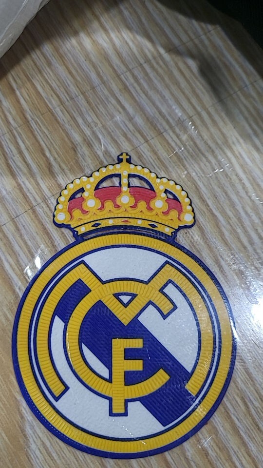 Patch Logo Real Madrid 3d